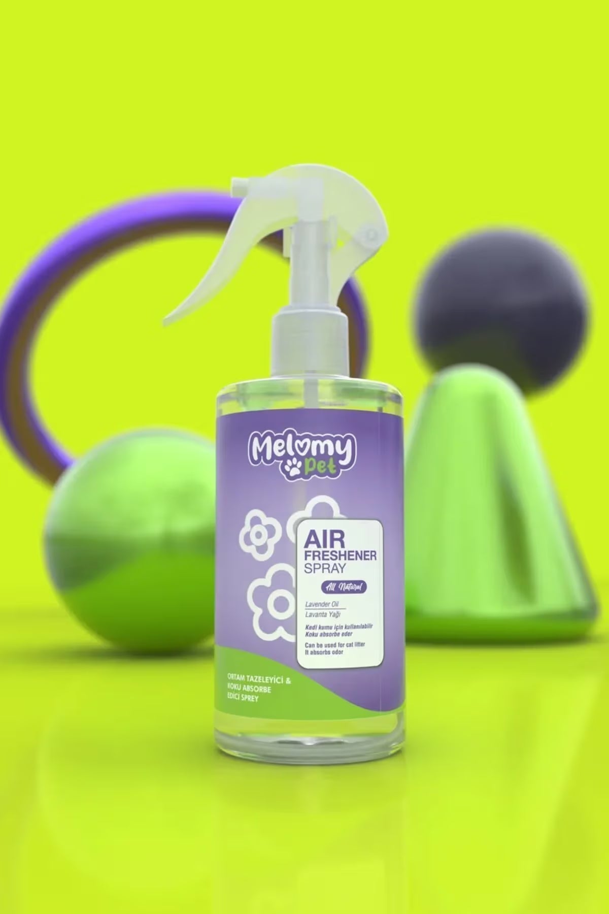 Melomy Pet Leke Çıkarıcı Temizlik Spreyi