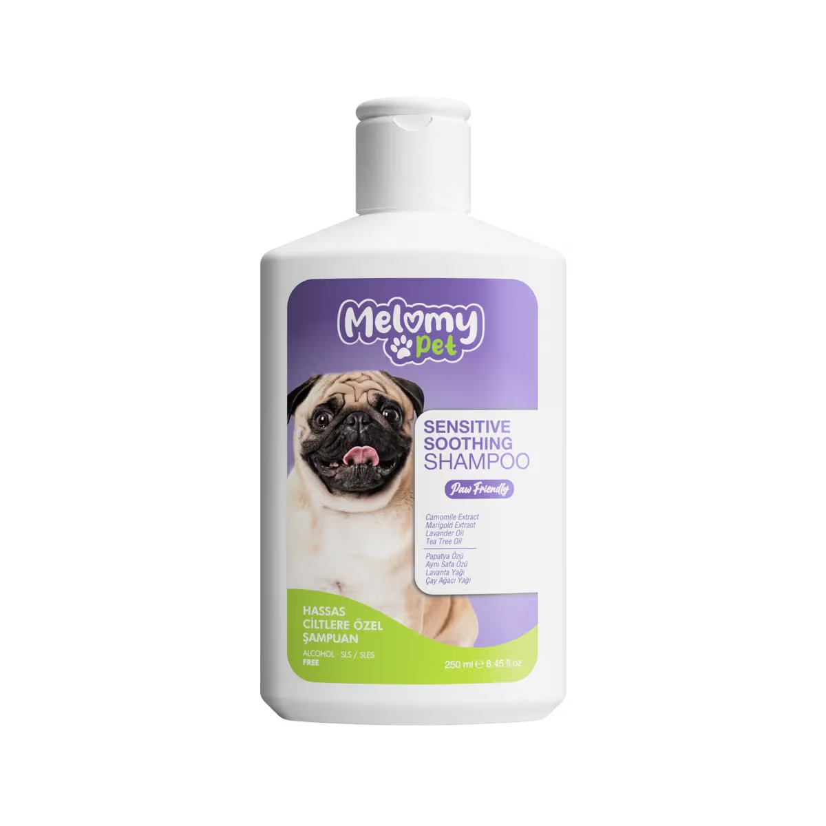 Melomy Pet Hassas Ciltlere Özel Şampuan