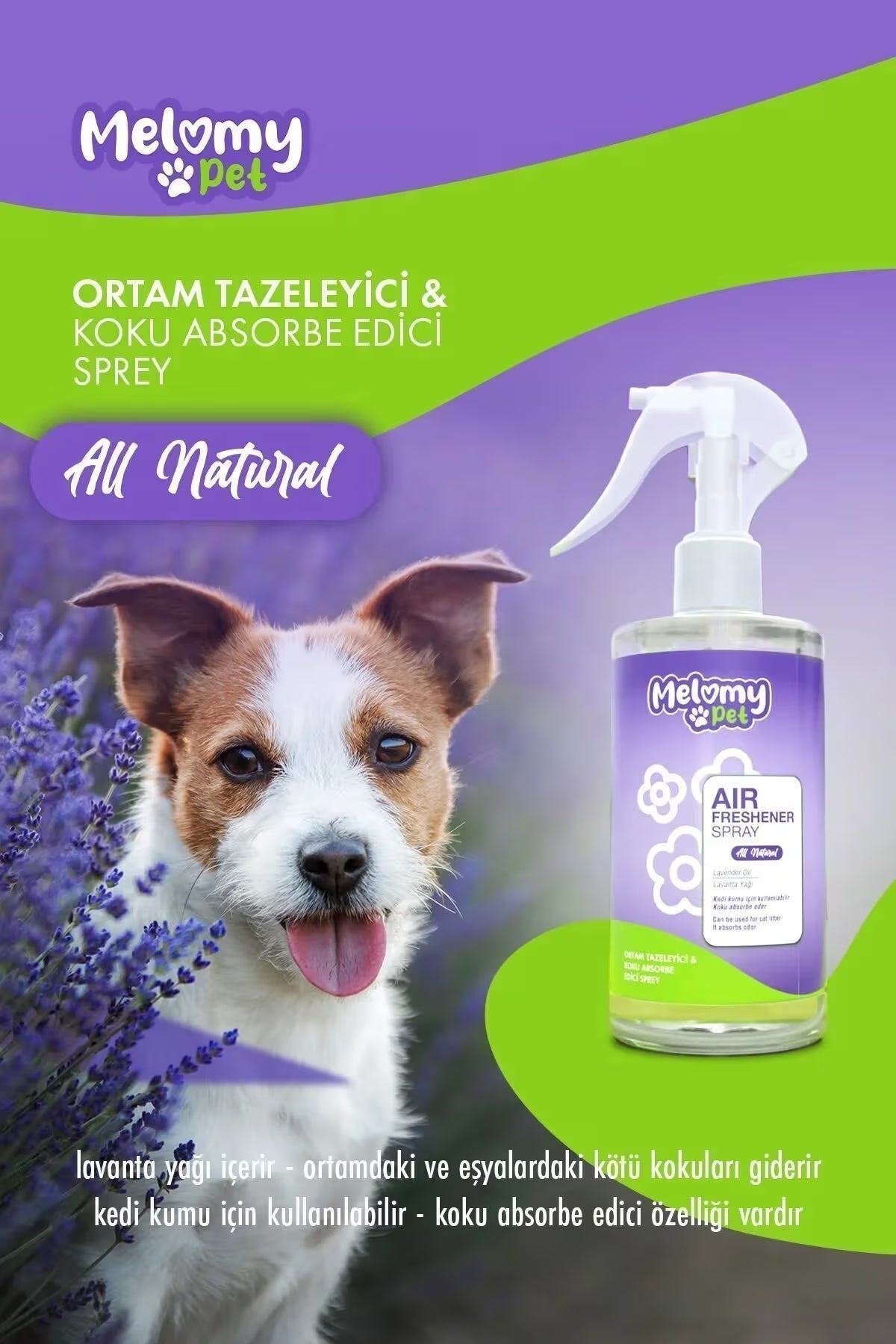 Melomy Pet Leke Çıkarıcı Temizlik Spreyi
