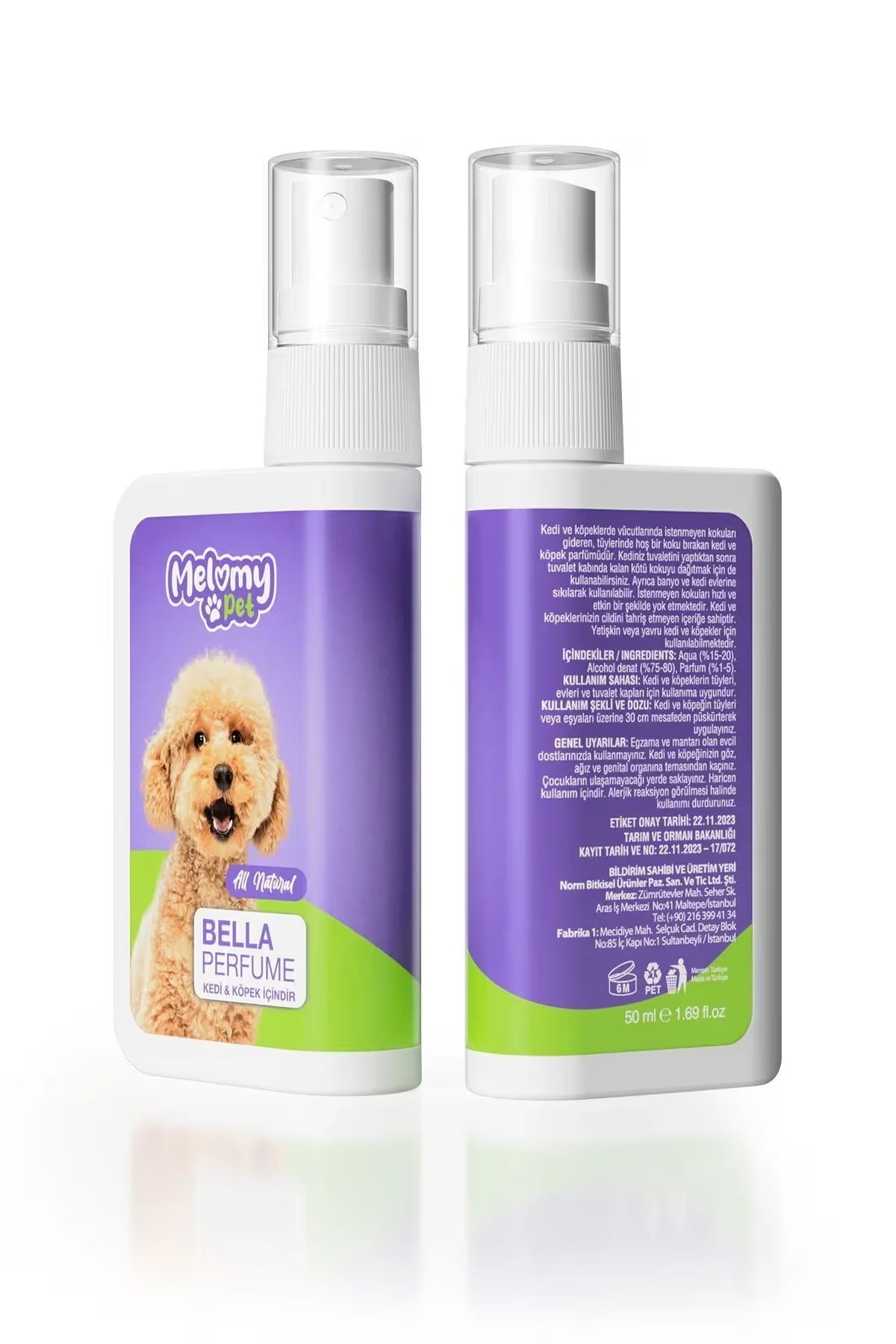 Melomy Pet Bella Parfüm