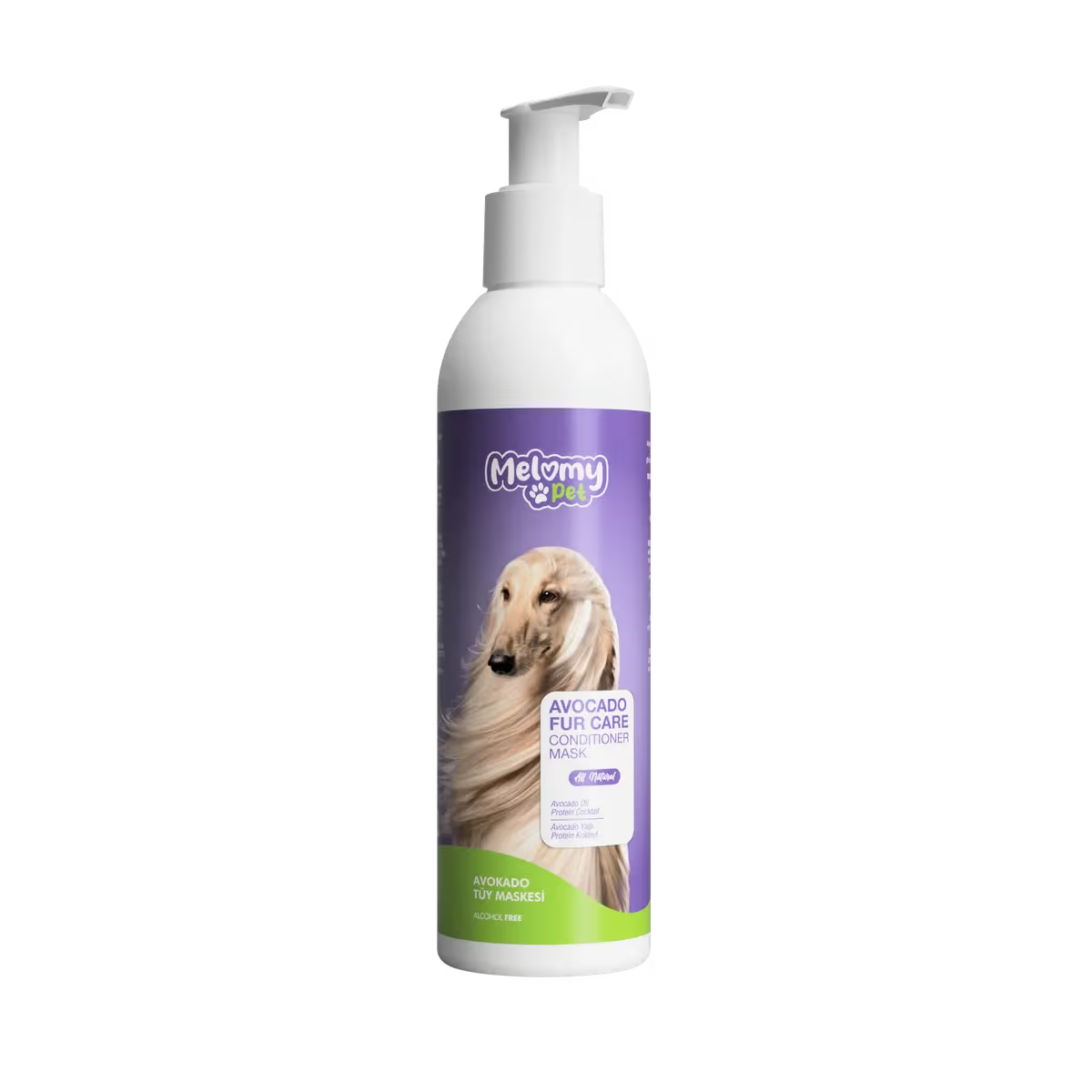 Melomy Pet Avokado Tüy Maskesi - avokado yağı ve protein içerikli köpek maskesi